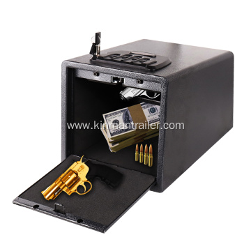 pistol lock box for vehicle